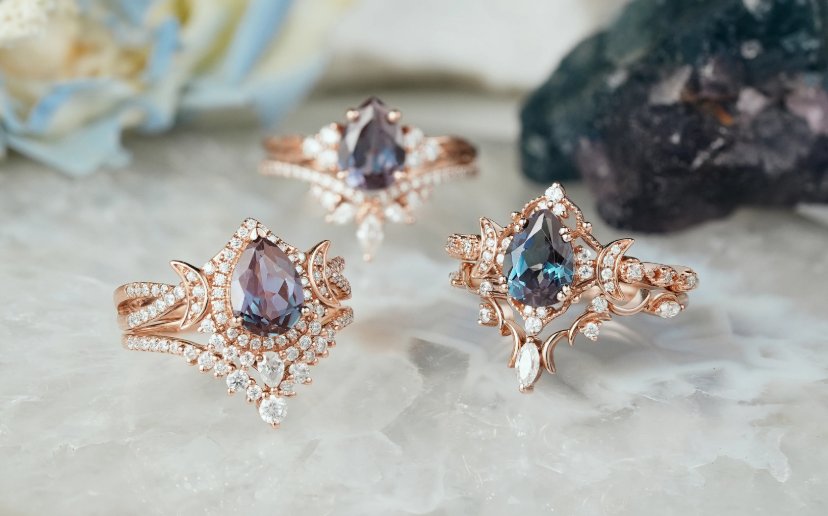 What Makes Alexandrite a Popular Choice for Engagement Rings?
