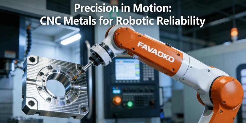 CNC Machining Metals for Robotics: A Guide to Material Selection for Precision & Performance